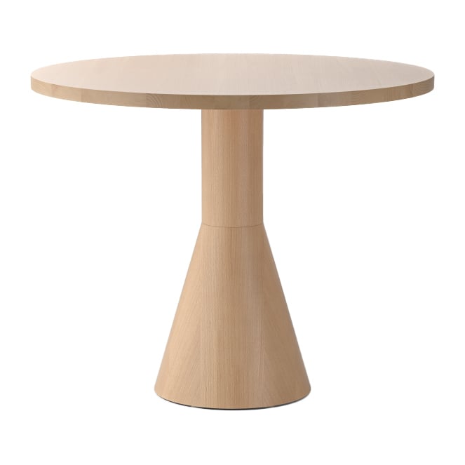 Massproductions Draft dining room table 88 cm Beech