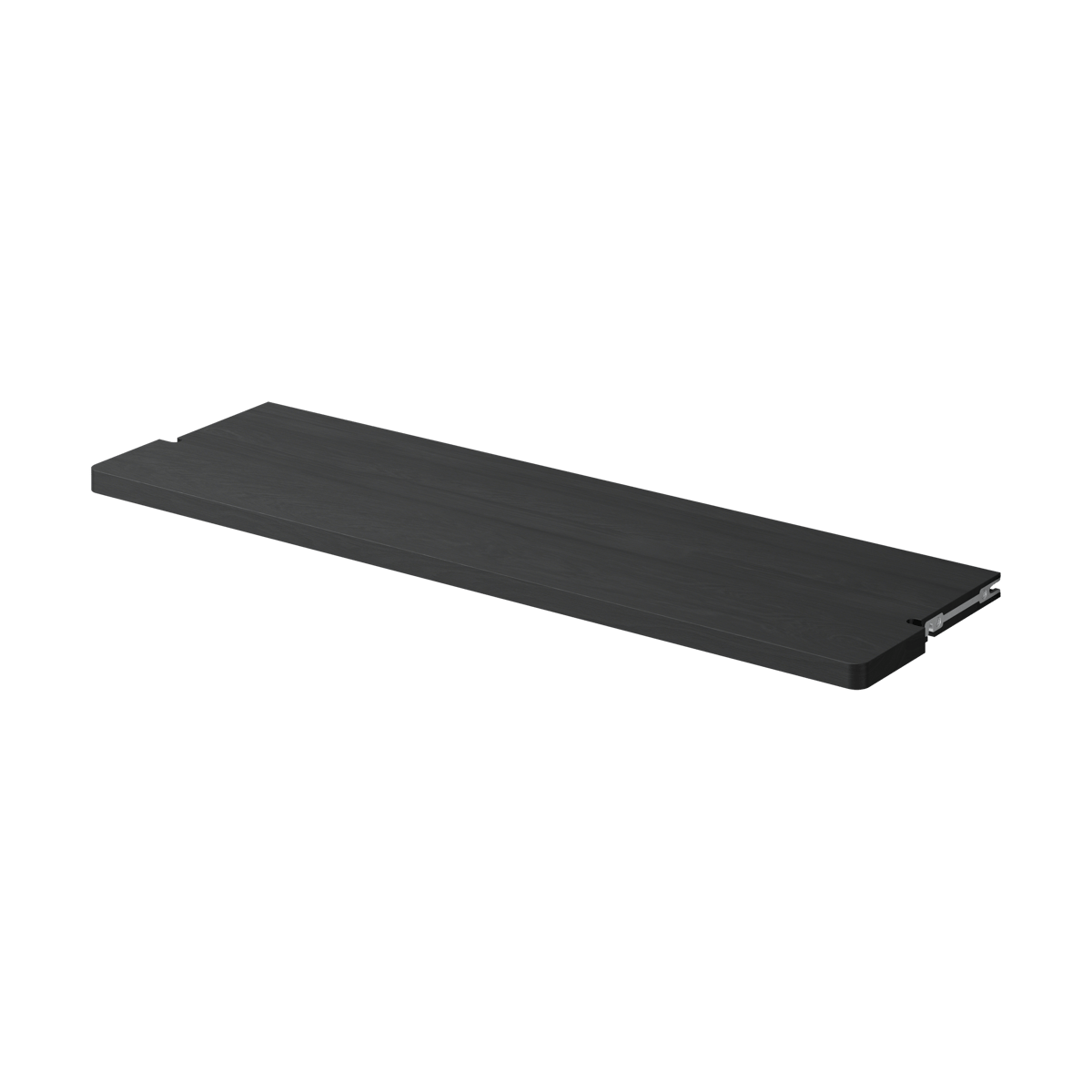 Massproductions Gridlock Shelf W800 shelf Black stained Ash