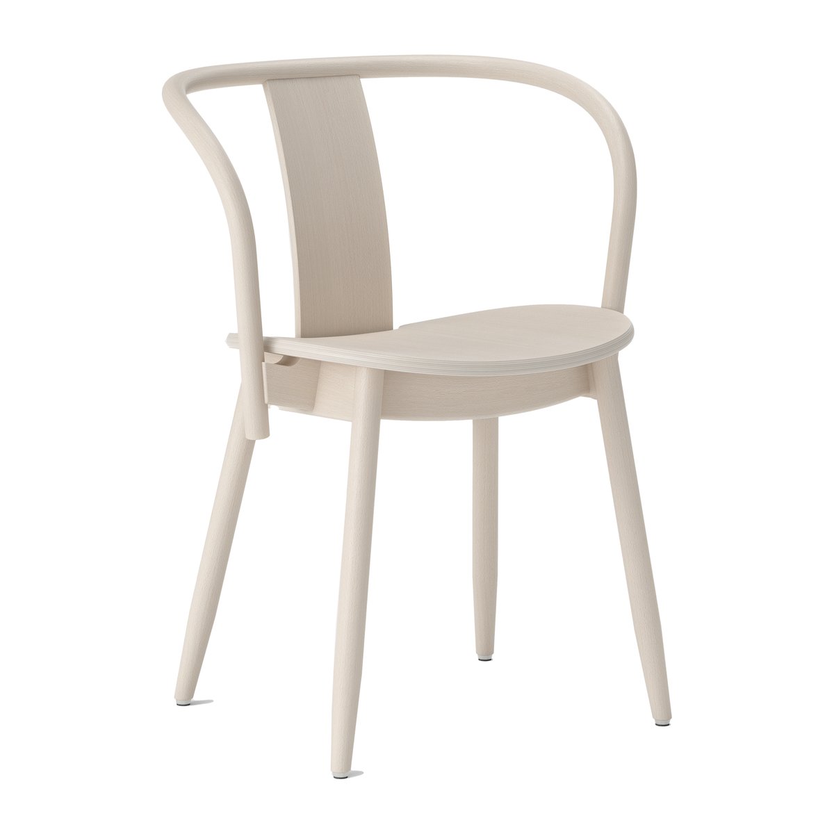 Massproductions Icha chair White-oiled beech