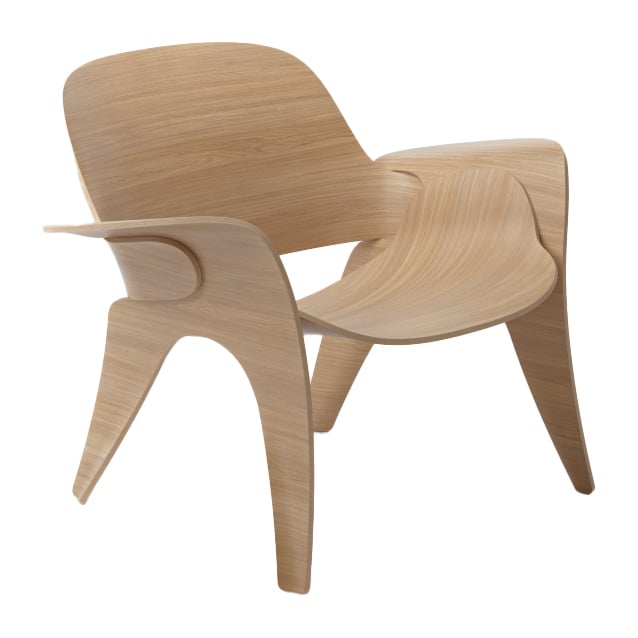 Massproductions Rose chair Oak