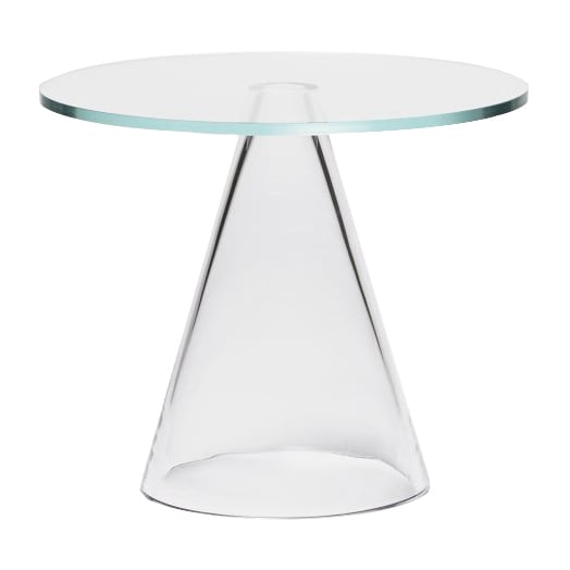 Massproductions Sander table 48 cm glass