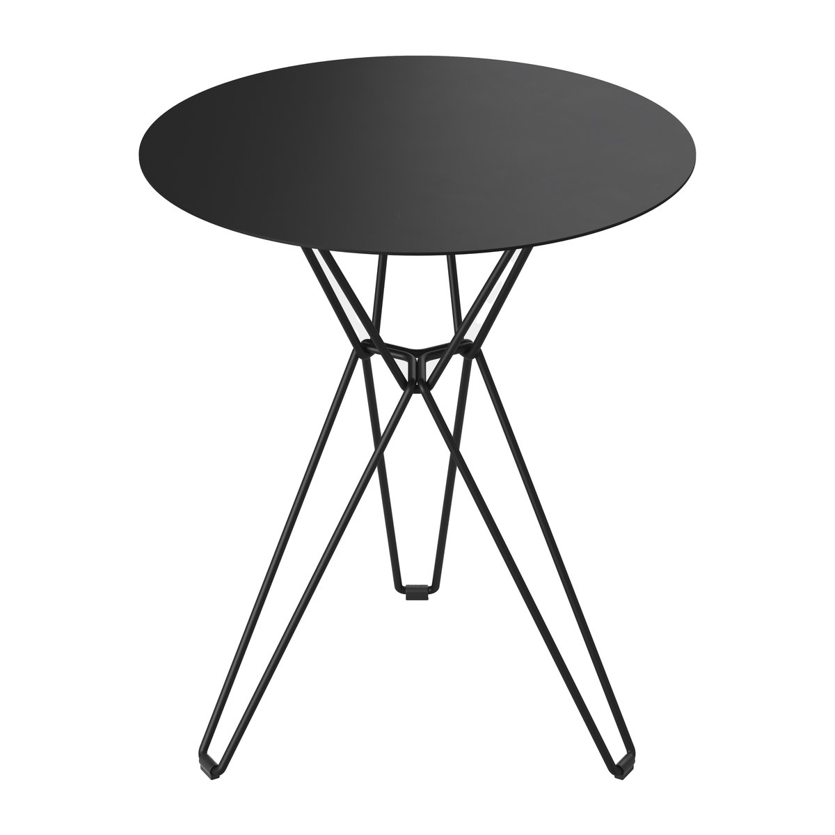 Massproductions Tio coffee table Ø60 cm Black