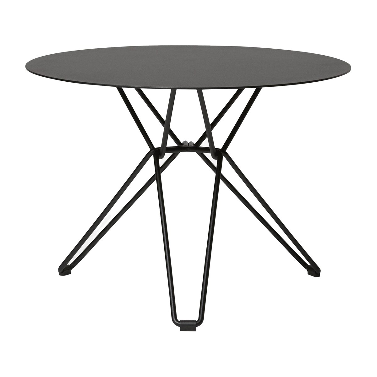 Massproductions Tio side table Ø60 cm Black