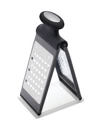 Master Class Foldable Grater 21x12 cm | Scandinavian Design | Black