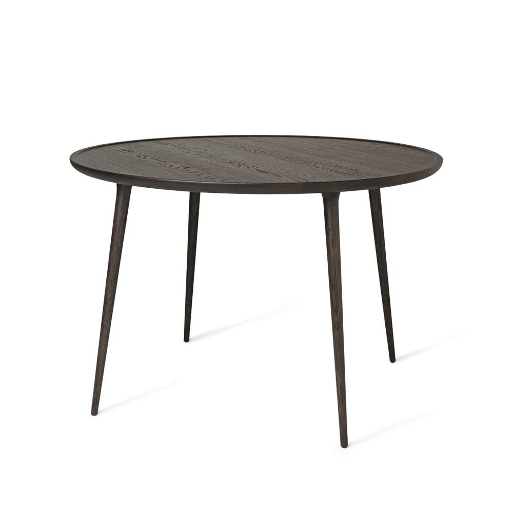 Mater Accent dining table round Oak sirka grey. ø110 cm