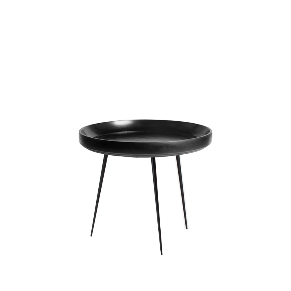 Mater Bowl Large table mango black. black stand