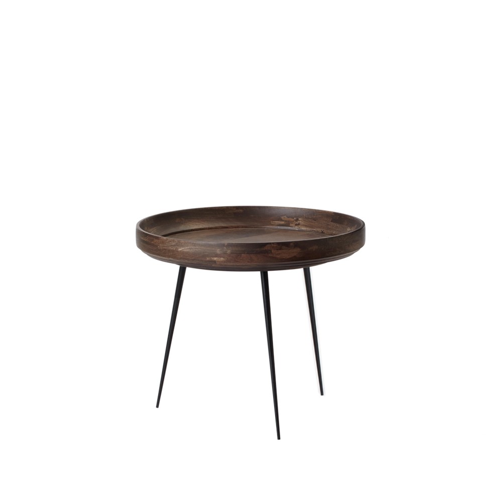 Mater Bowl Large table mango sirka grey. black stand