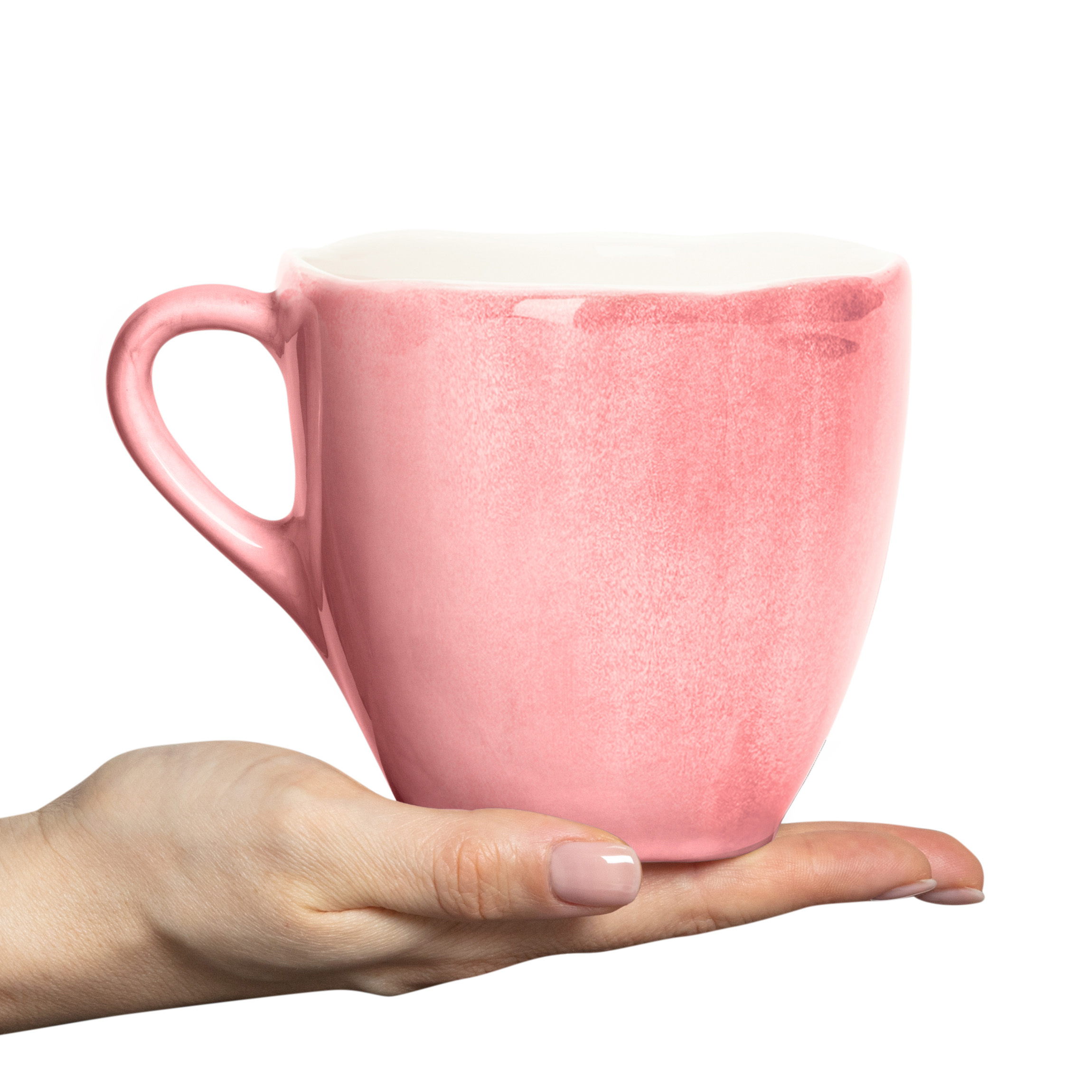 Pink Matte Ceramic Mug  300ml coffee mugs – Planter&Co