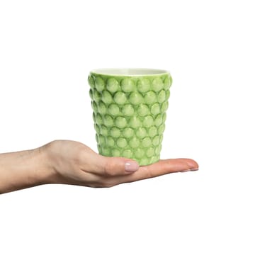 Bubbles mug 30 cl - Green - Mateus