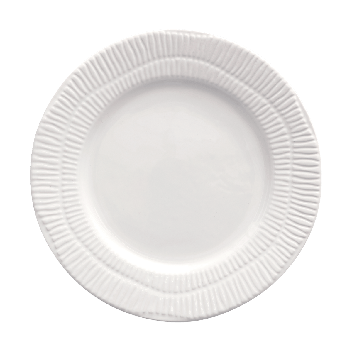 Mateus Stripes plate Ø21 cm White | Scandinavian Design | Small plates & side plates | White