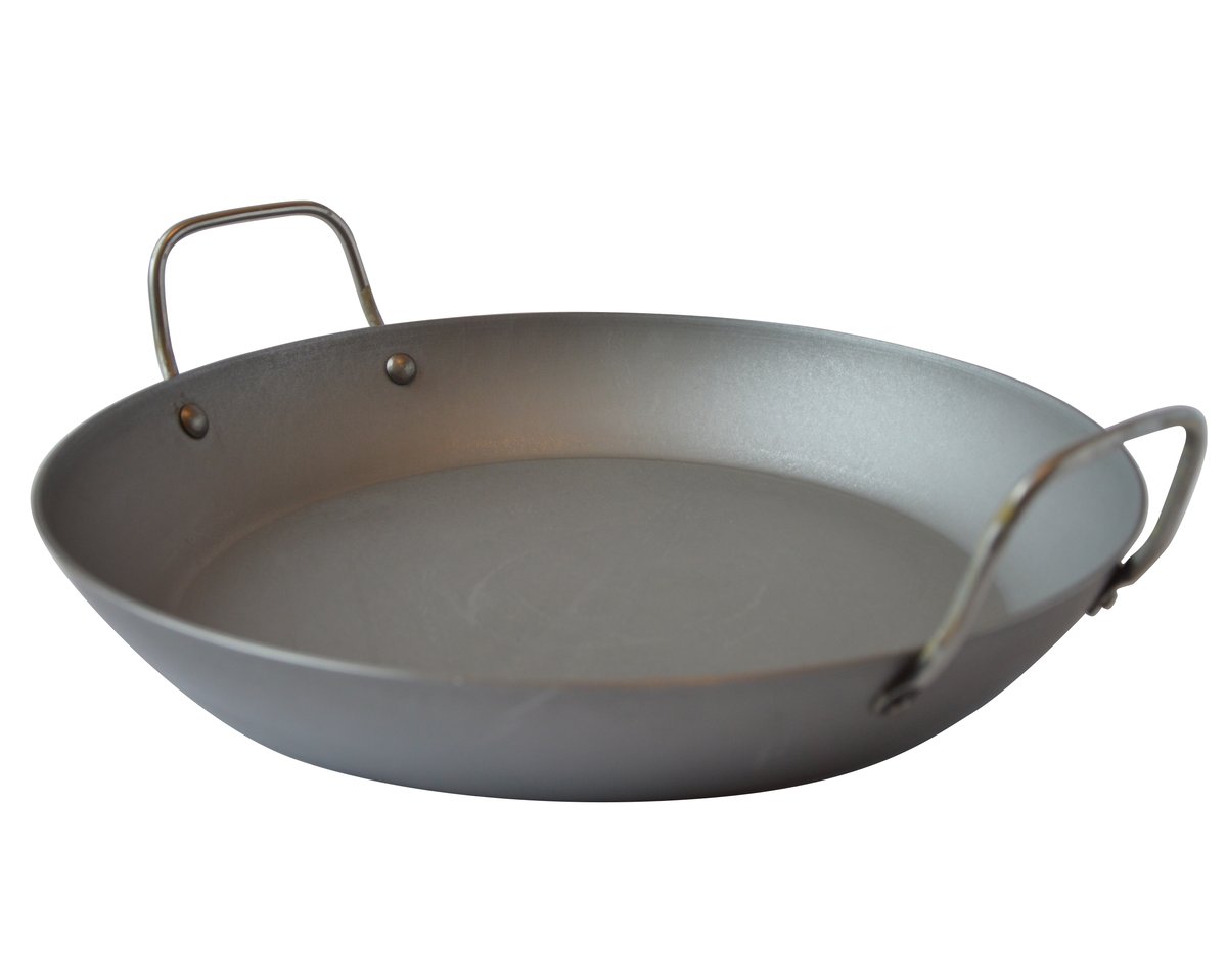 Mauviel Paella pan sheet iron 40 cm