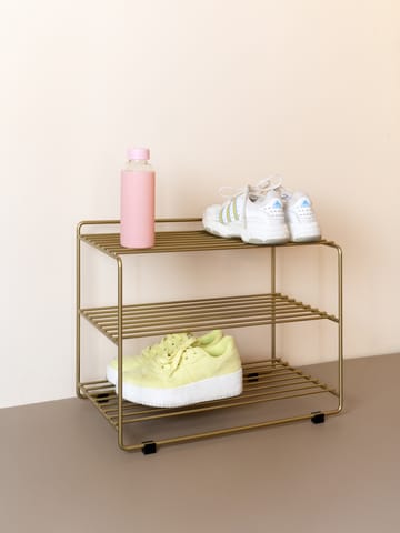 Downtown shoe shelf - Brass - Maze