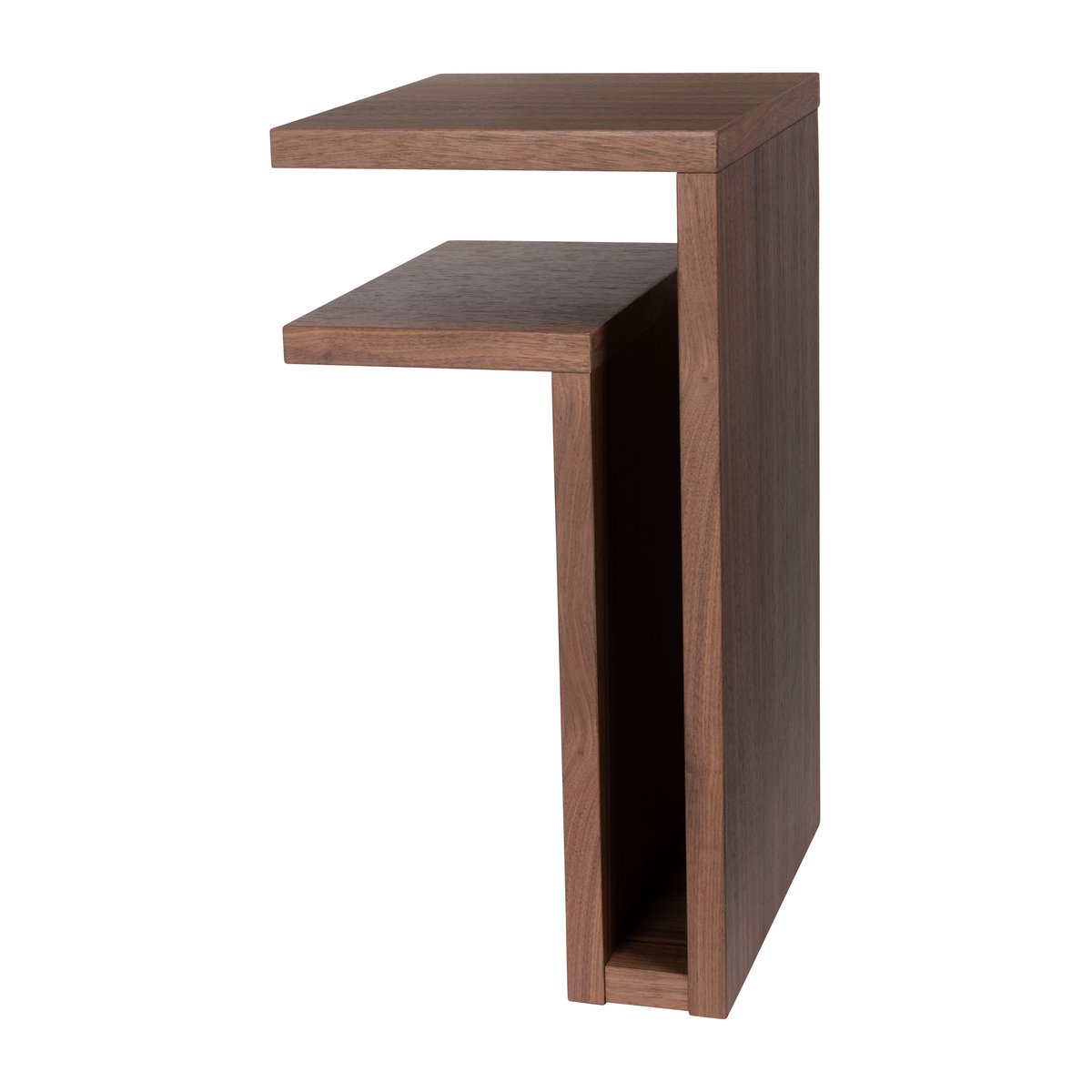 Maze F-shelf wall shelf walnut shelf - left