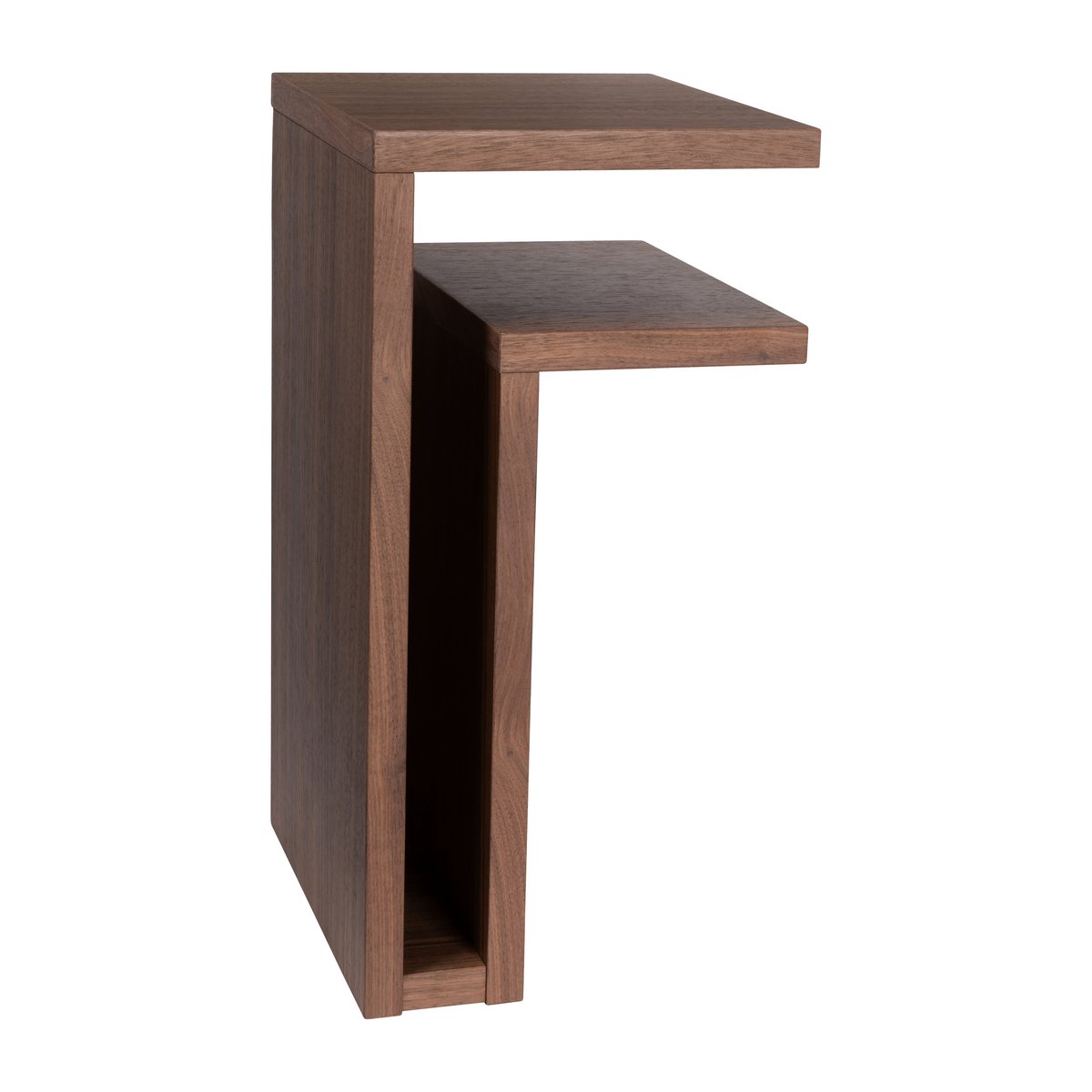 Maze F-shelf wall shelf walnut shelf - right