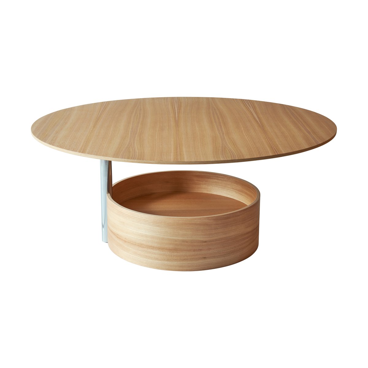 Maze Parasol L coffee table Ø90 cm Oak