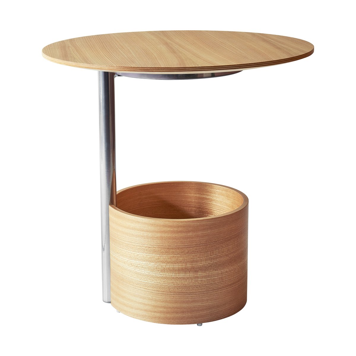 Maze Parasol S coffee table Ø50 cm Oak