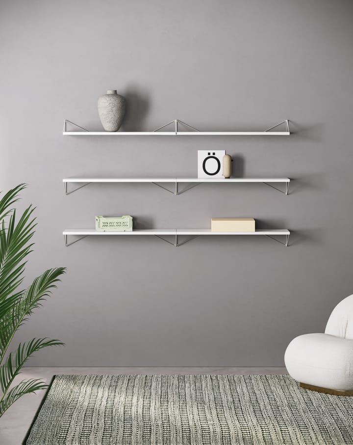 Pythagoras Bundle B shelving system white-white Maze