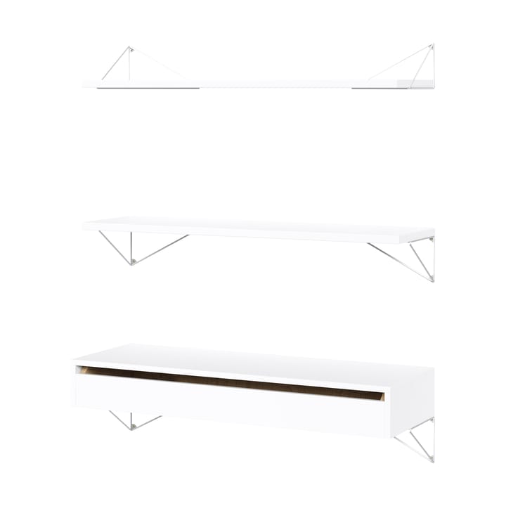 Pythagoras Bundle C shelving system white-white - undefined - Maze