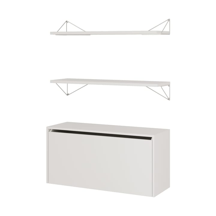 Pythagoras Bundle F shelving system white-white - undefined - Maze