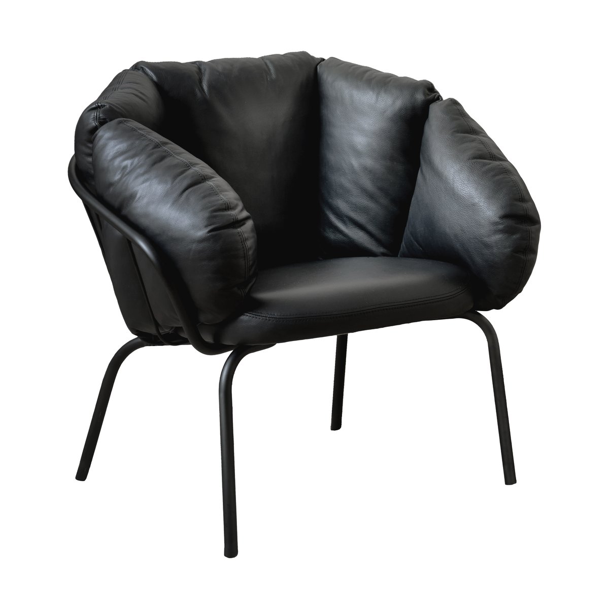 Maze Same Easy armchair Black