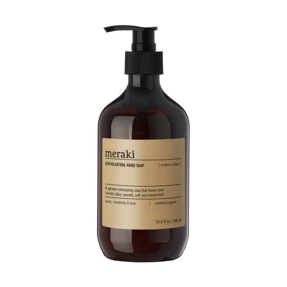 Meraki Meraki exfoliating hand soap 490 ml Northern dawn