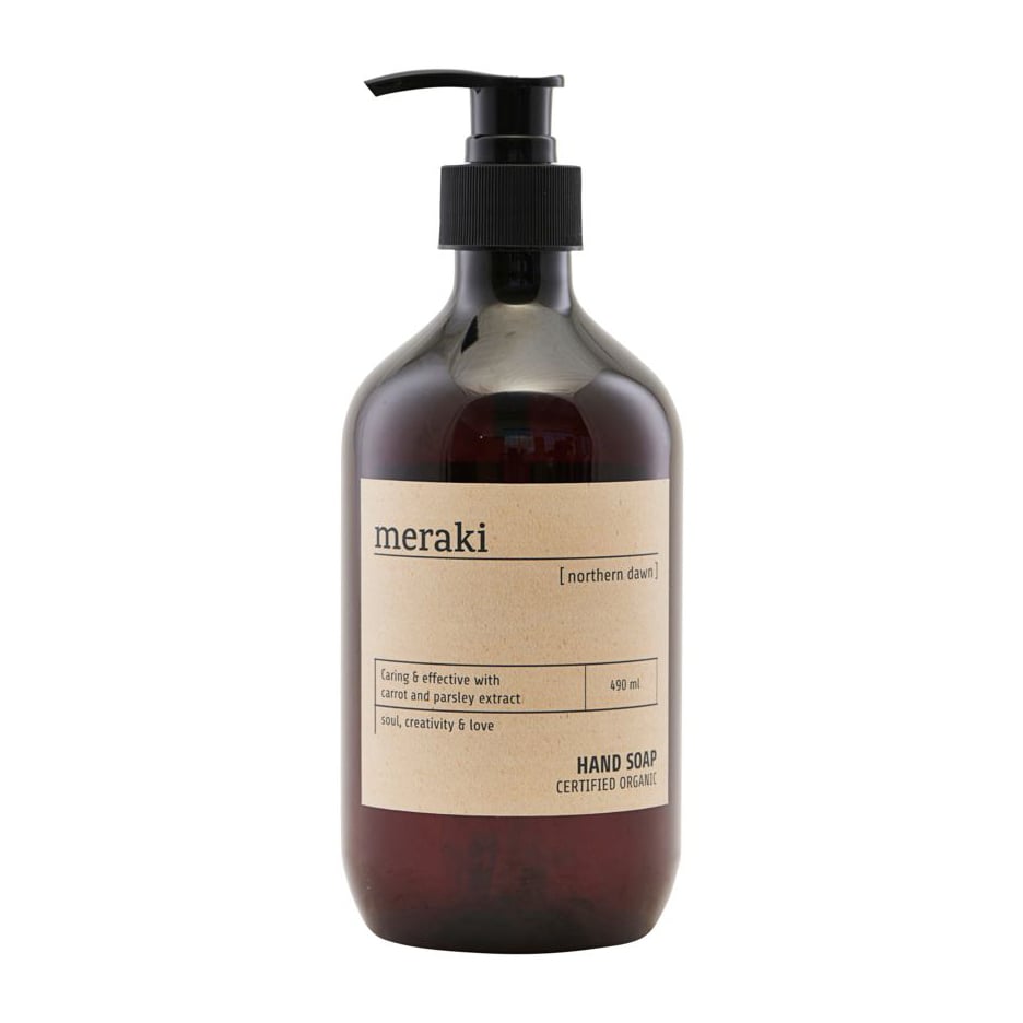 Meraki Meraki hand soap 490 ml Northern dawn | Scandinavian Design | Soaps & creams | Brown