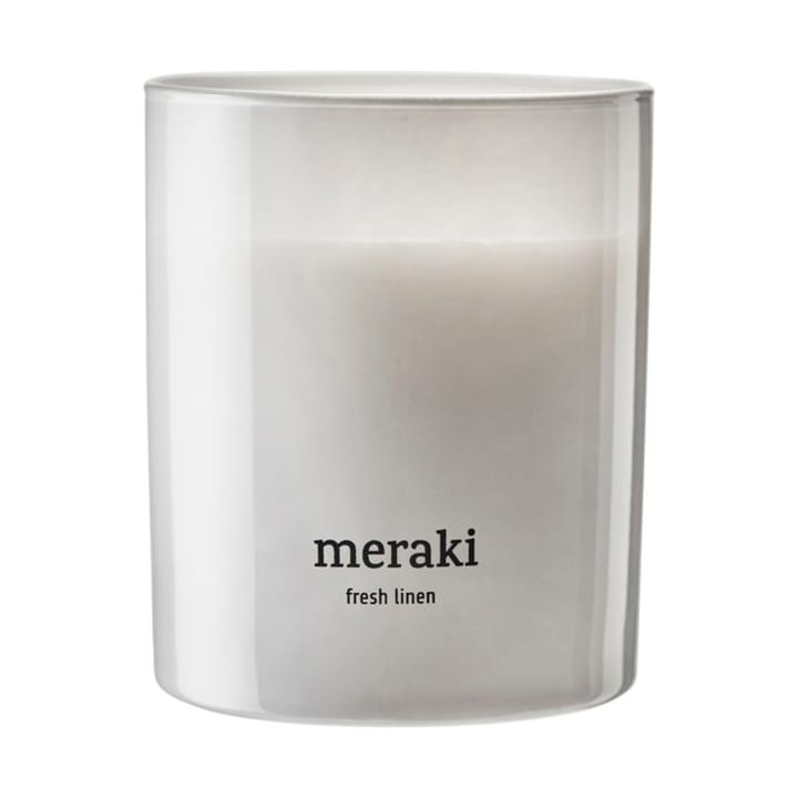 Meraki scented candle, 35 hours - Fresh linen - Meraki