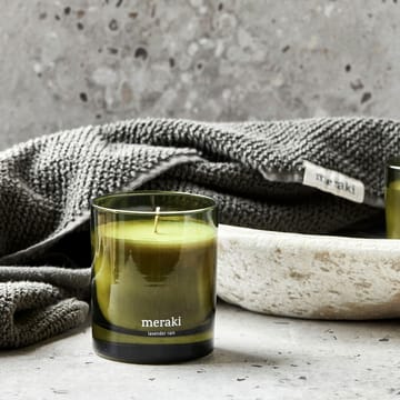 Meraki scented candle, 35 hours - Lavender rain - Meraki