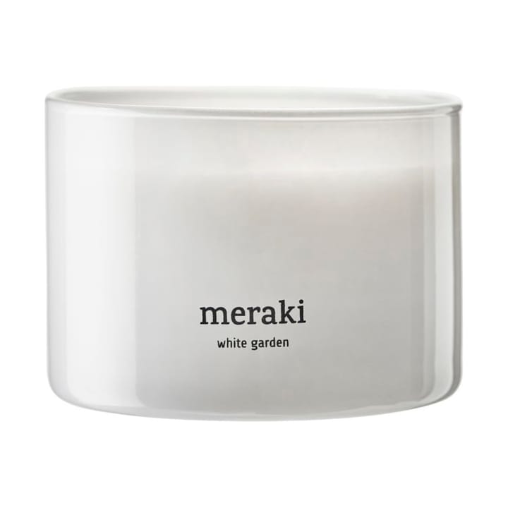 Meraki scented candle, 60 hours, White garden Meraki