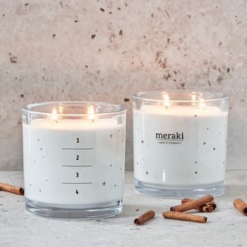 Meraki scented candle 90 hours - Apple & cinnamon - Meraki