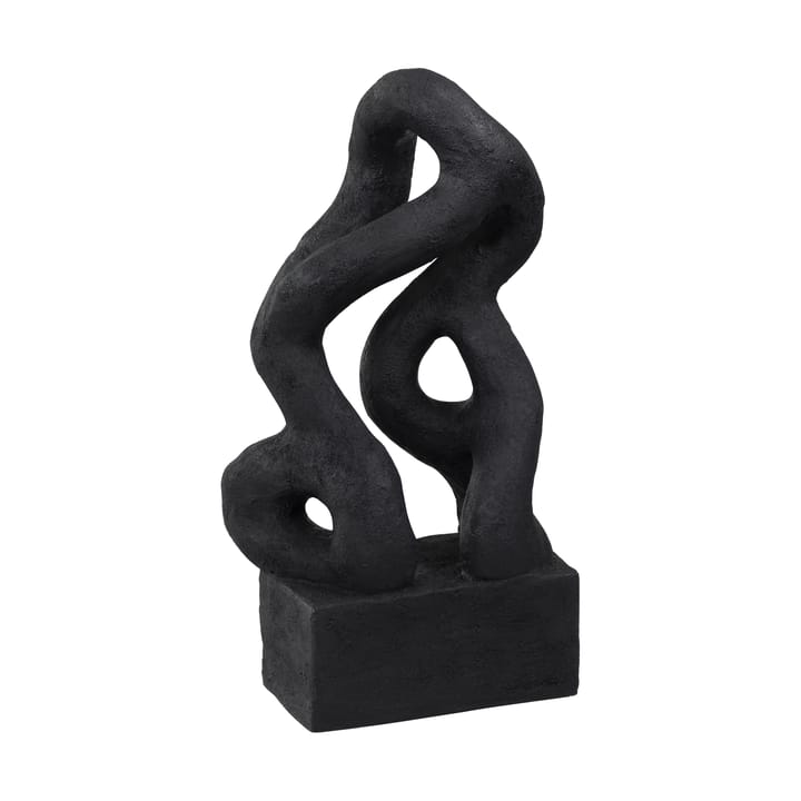 Art piece symbiosis sculpture 29 cm - Black - Mette Ditmer