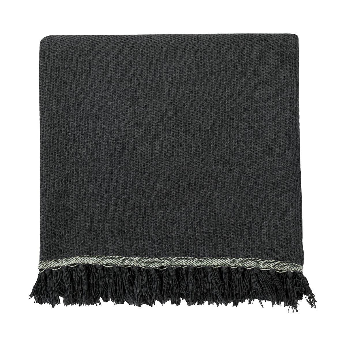 Mette Ditmer Bohemia bedspread Anthracite, 220x250 cm