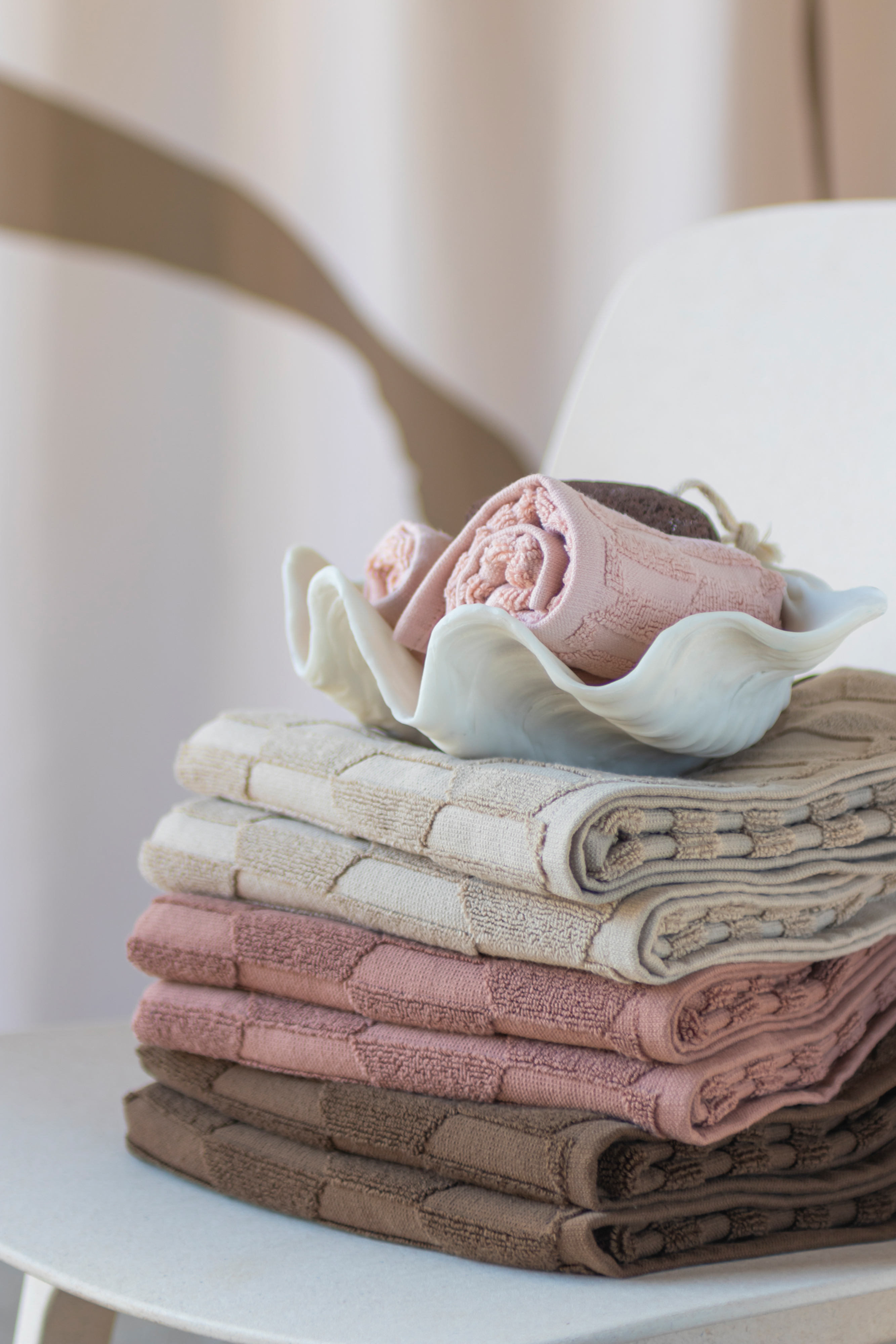 RETRO Towel, lilac – Mette Ditmer - International