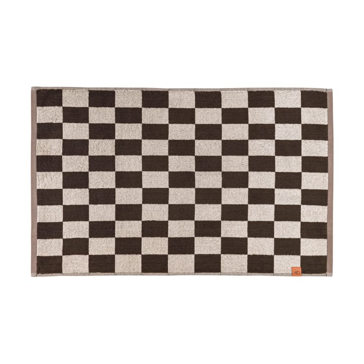 Retro bathroom mat 50x80 cm - Chocolate - Mette Ditmer