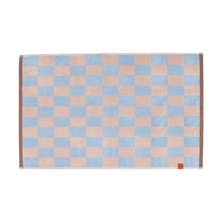 Retro bathroom mat 50x80 cm - Light Blue - Mette Ditmer