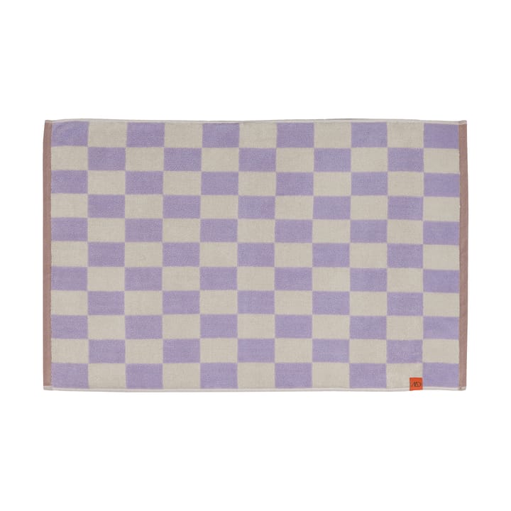 Retro bathroom mat 50x80 cm - Lilac - Mette Ditmer