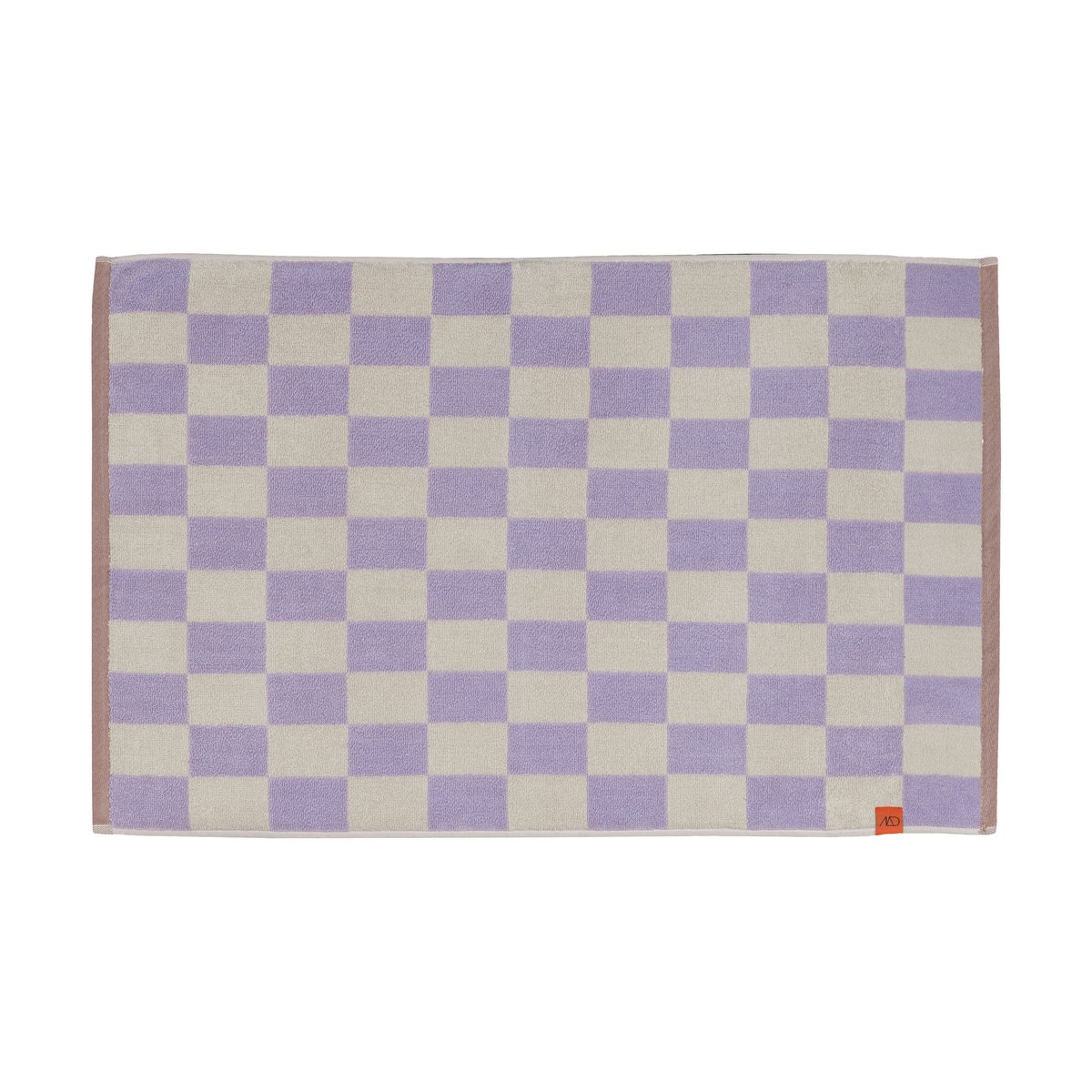 Mette Ditmer Retro bathroom mat 50x80 cm Lilac | Scandinavian Design | Bath mats | Purple