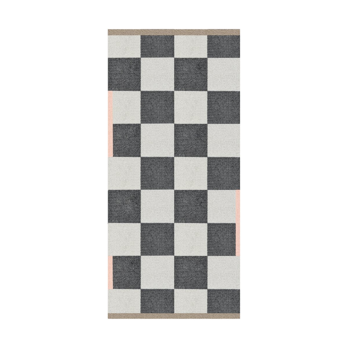 Mette Ditmer Square all-round hallway runner Dark grey, 70x150 cm