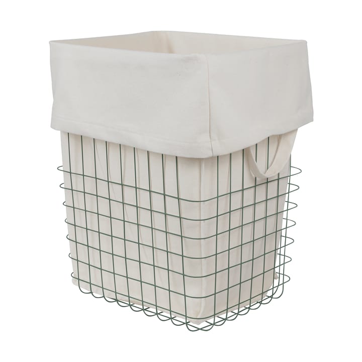 Store-it storage basket with cotton bag large - Thyme green - Mette Ditmer