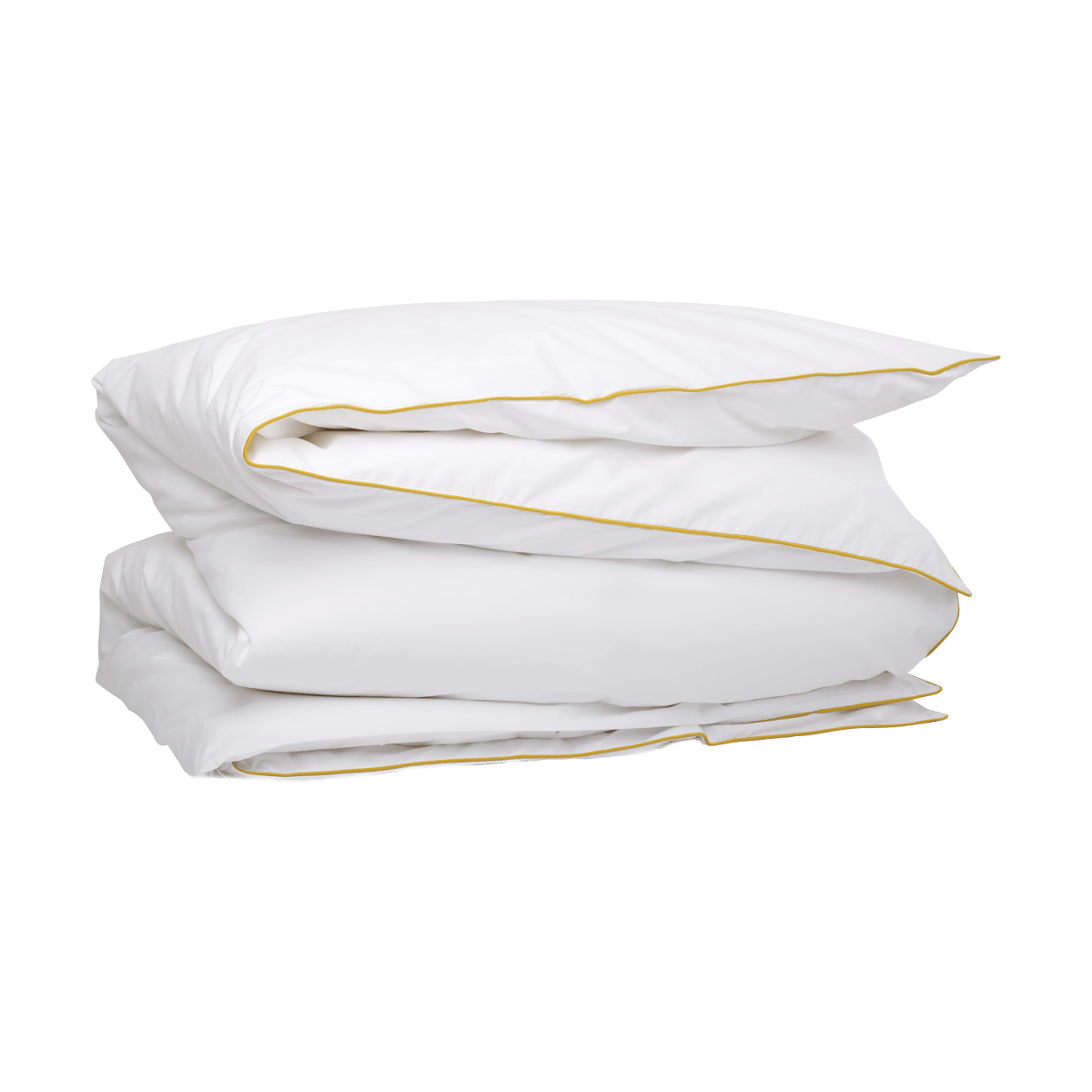 Mille Notti Allegro Duvet cover ECO Yellow, 150x210 cm