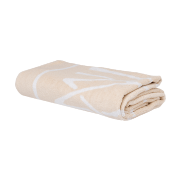 Elba beach towel EKO - Ivory-White, 86x180 cm - Mille Notti