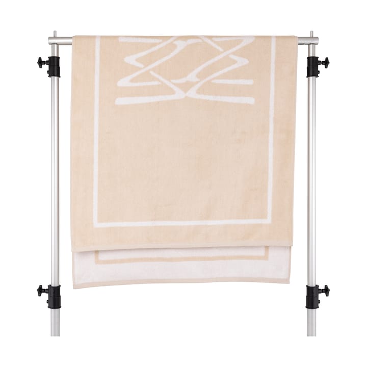 Elba beach towel EKO, Ivory-White, 86x180 cm Mille Notti