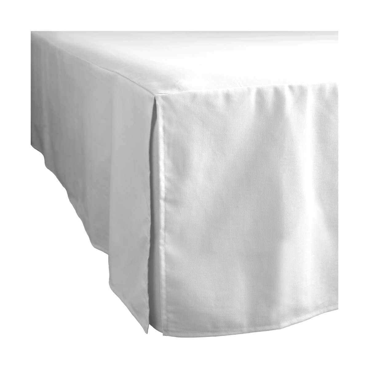 Mille Notti Napoli bed skirt White, 160x220x42 cm