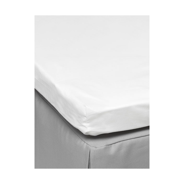 Mille Notti Pousada Percale fitted sheets EKO White, 160x200 cm