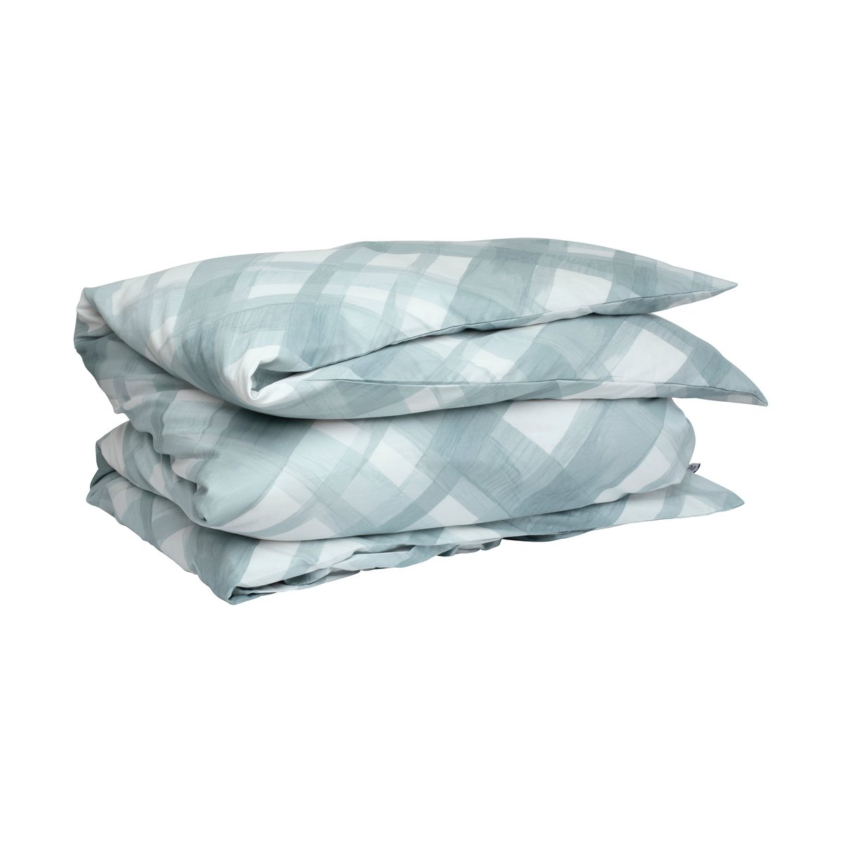 Mille Notti Spazzola duvet cover Aqua, 150x210 cm