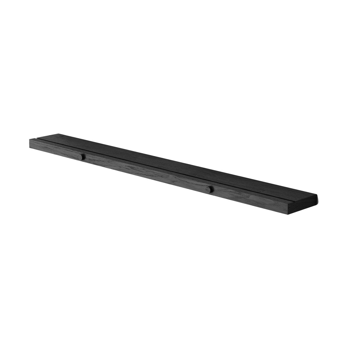 MOEBE Gallery shelf picture strip 70 cm Black | Scandinavian Design | Shelves & shelving systems | Black