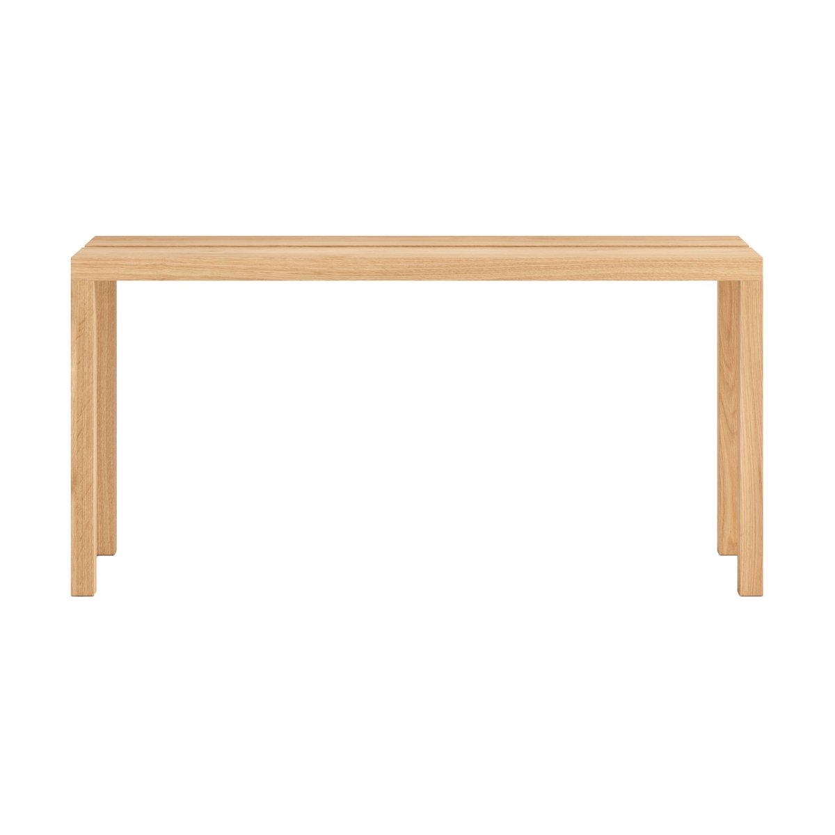 MOEBE Moebe Peg bench 90x27.5x44 cm Oak