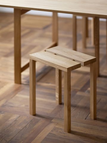 Moebe Peg stool 35x27.5x44 cm - Oak - MOEBE