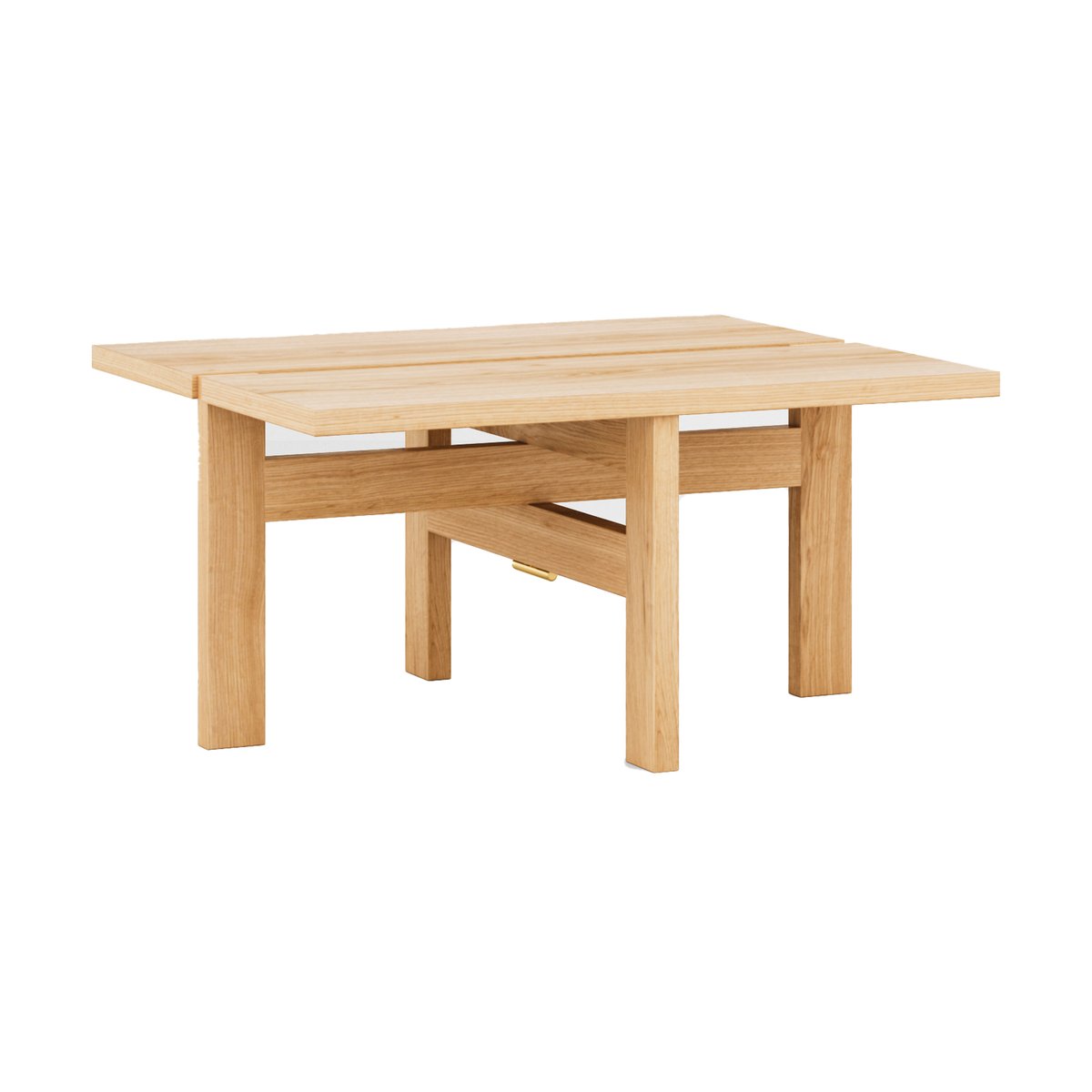 MOEBE Moebe rectangular coffee table coffee table small Oak