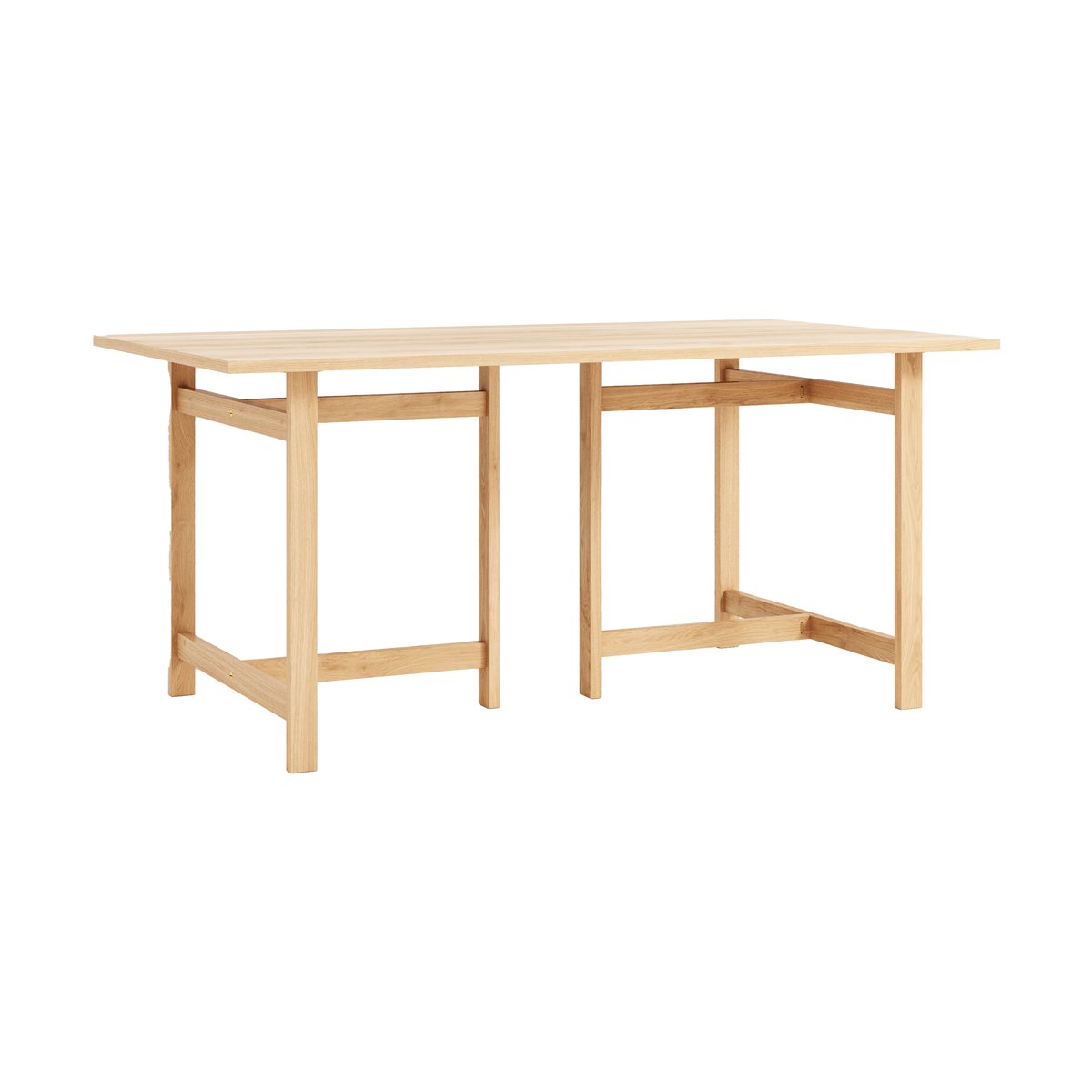 MOEBE Moebe rectangular dining table 160x90 cm Oak